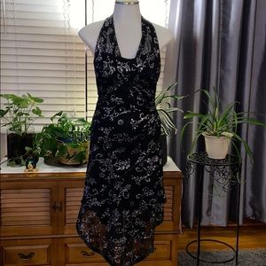 Taboo Dress. Little Black and Silver Dress NWT